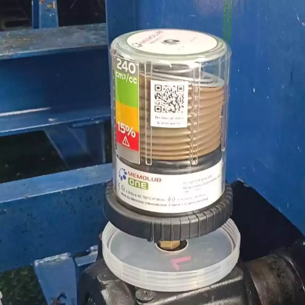 Memolub One Installation